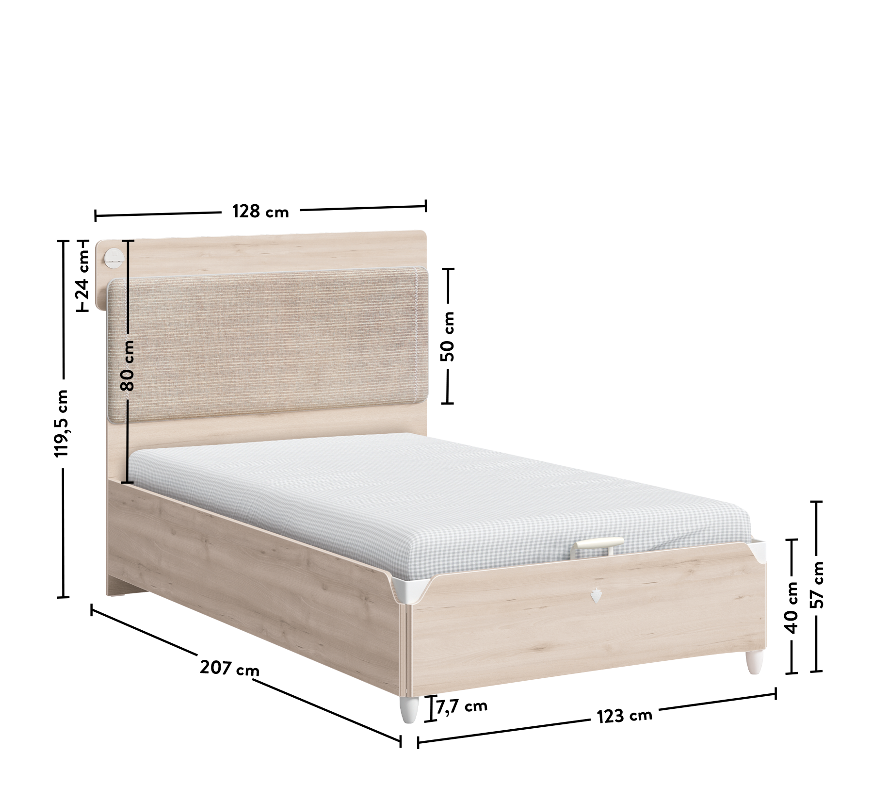 Duo Line Shtrat me Depo (120x200 cm)