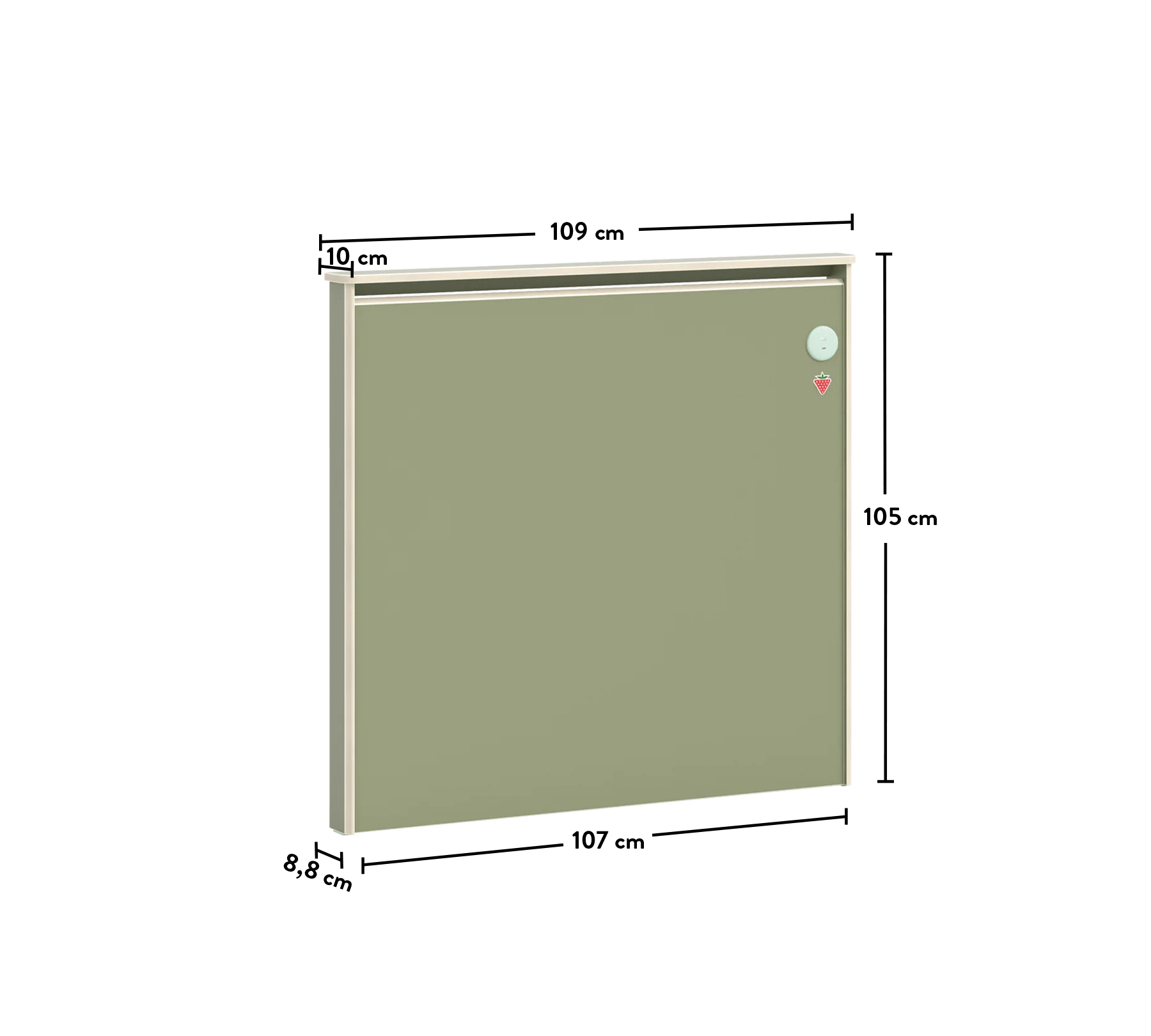 MONTES NATURAL Kokë Shtrati e drejtë
