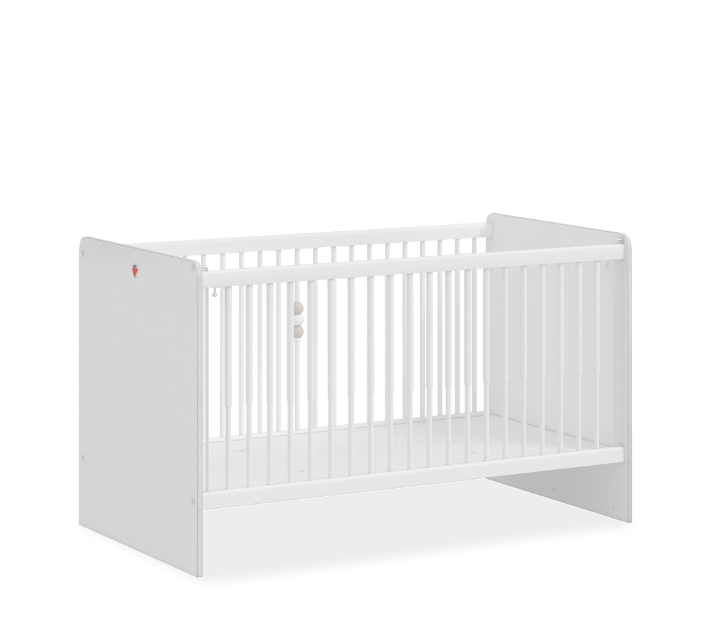 Montes White Shtrat I Bebes me hapje Përdor me nivel (70x140 Cm)