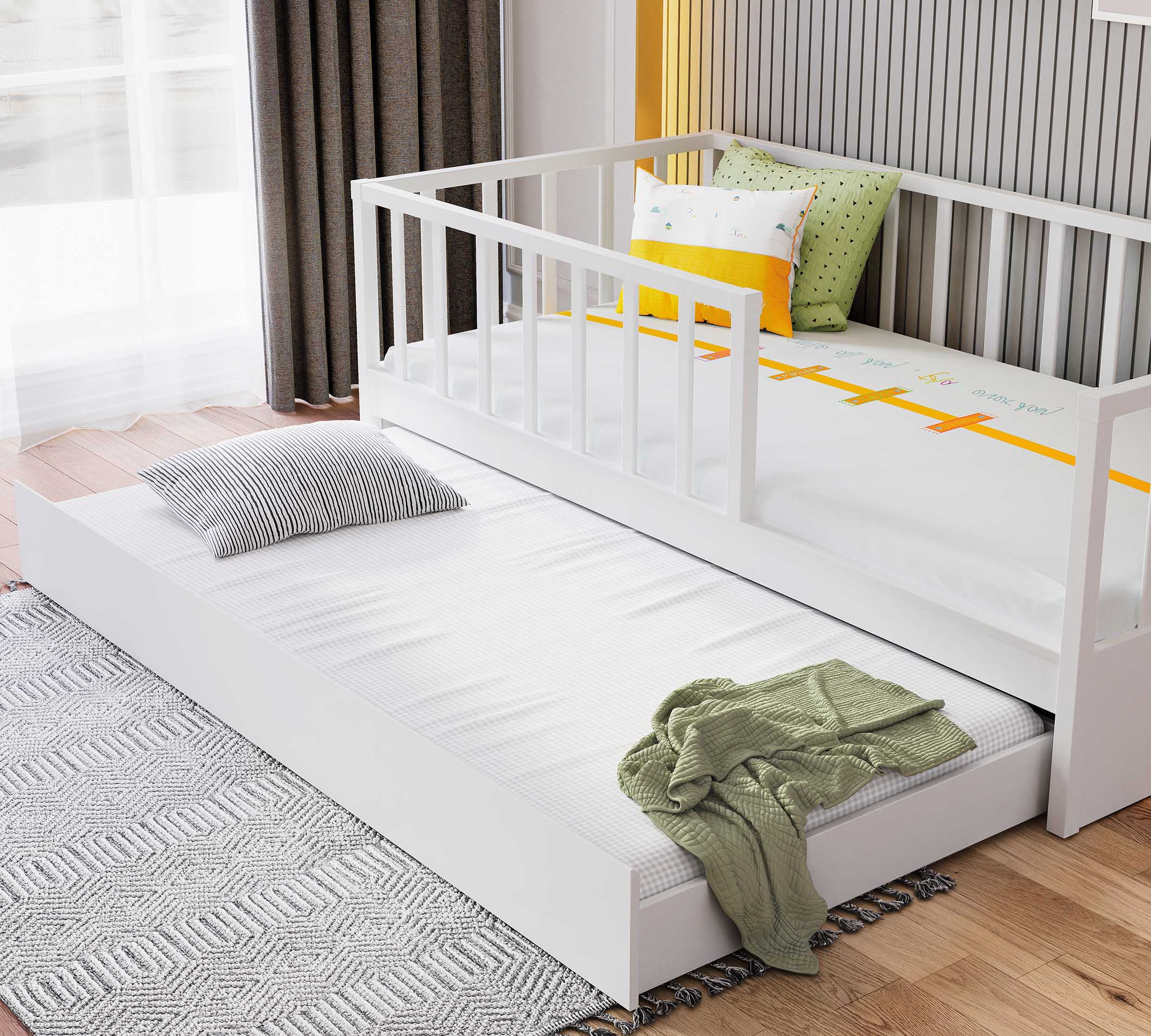 MONTES WHITE NEW Nënshtrat (90x190 cm)
