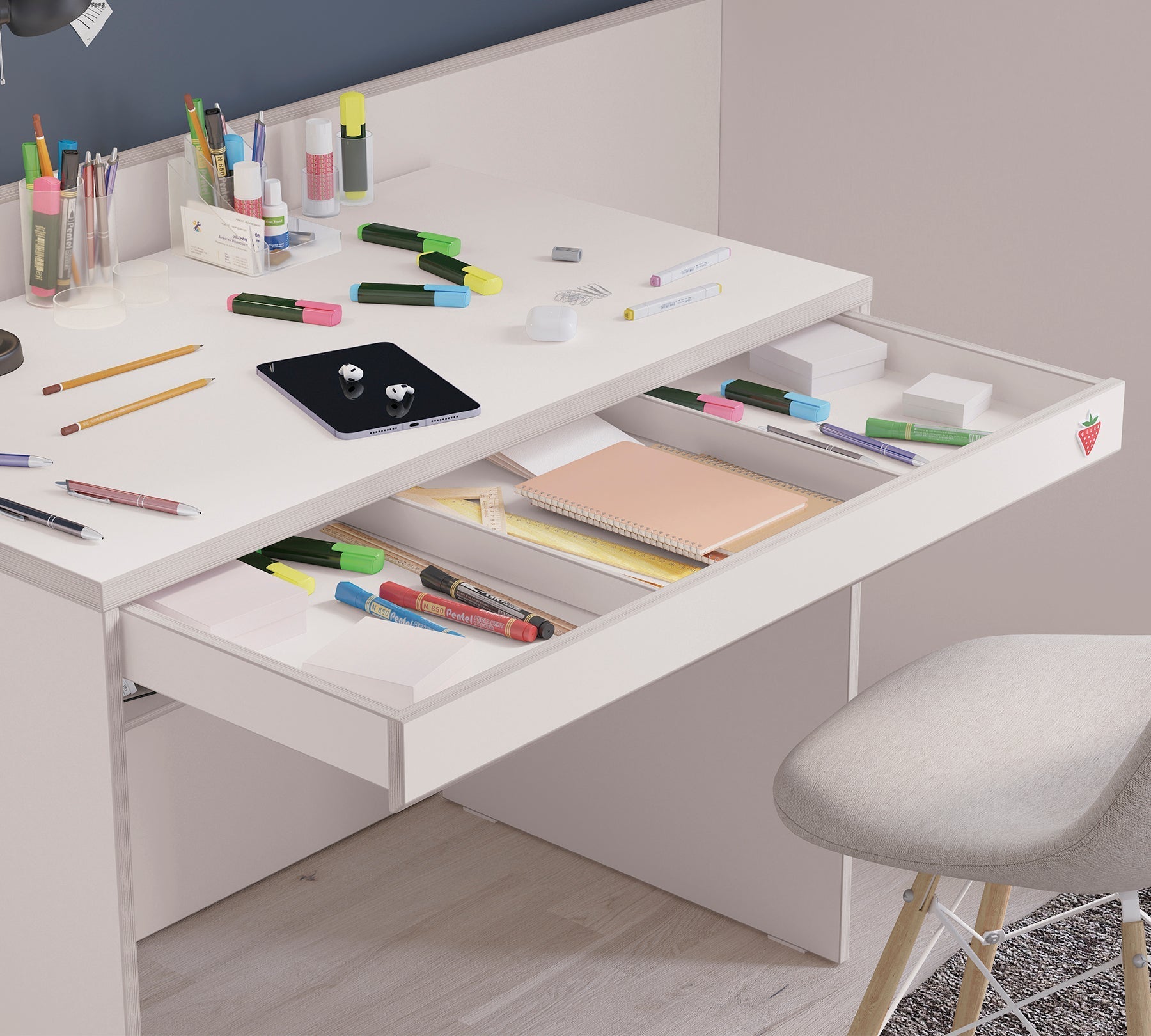 STUDIO Tavolinë pune WHITE