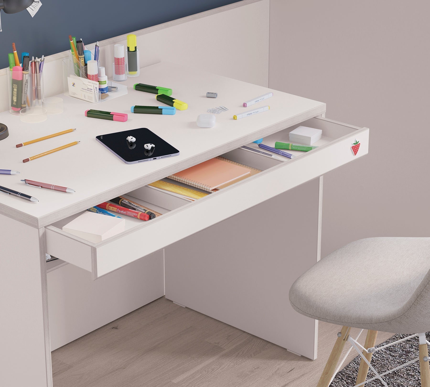 STUDIO Tavolinë pune WHITE