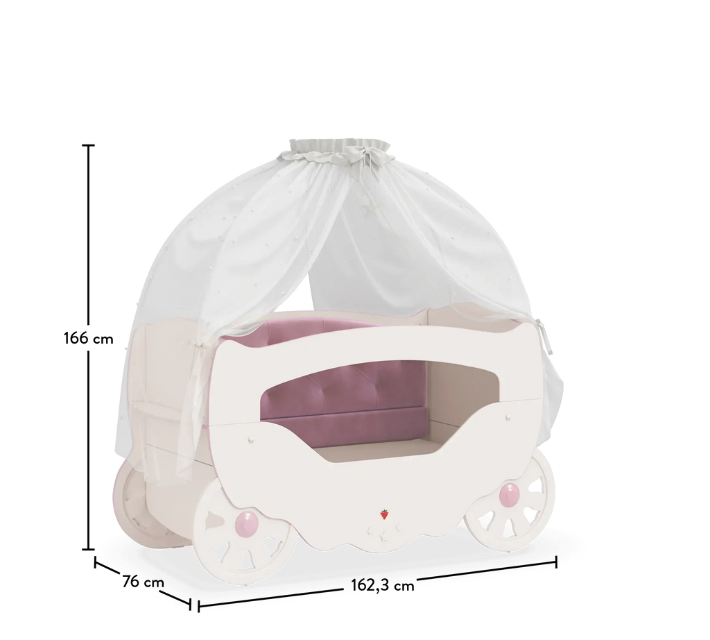 Prenses Shtrat për Bebe (70x130 cm)