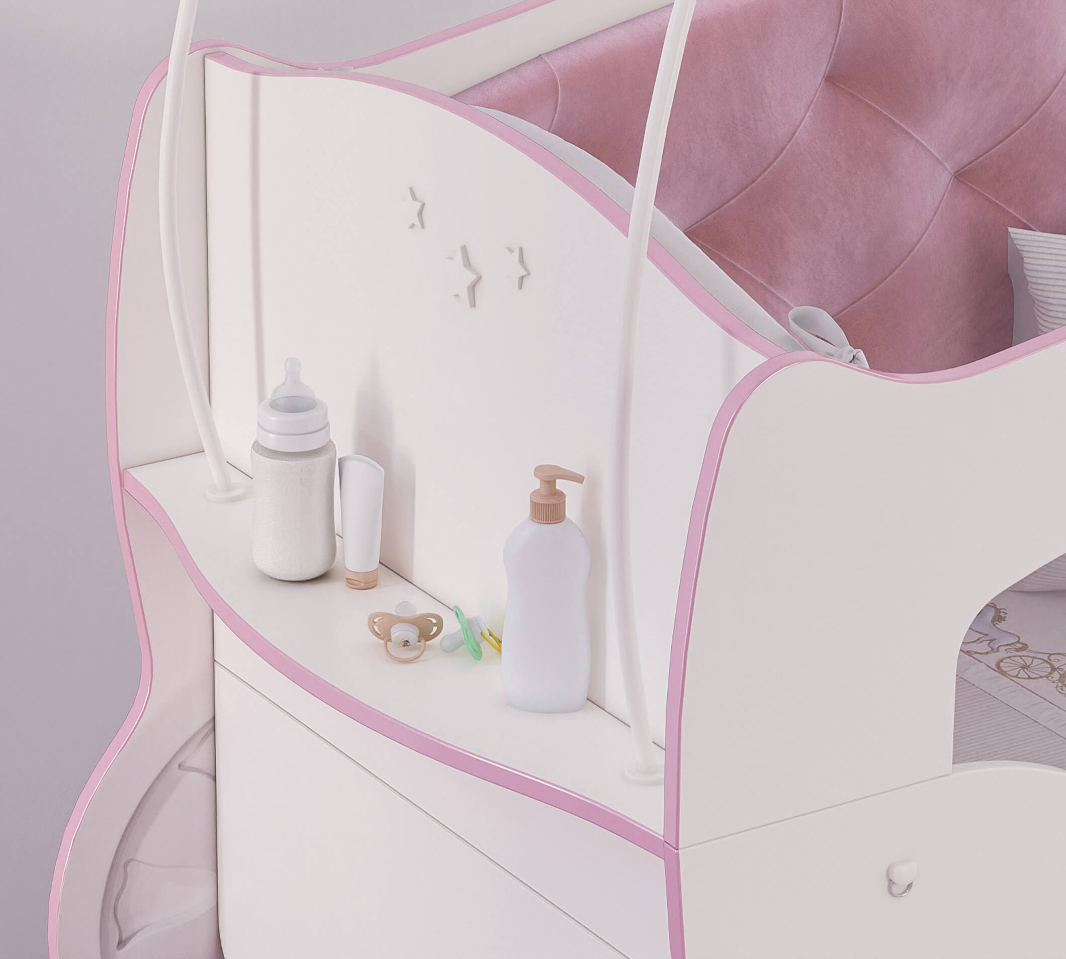 Prenses Shtrat për Bebe (70x130 cm)