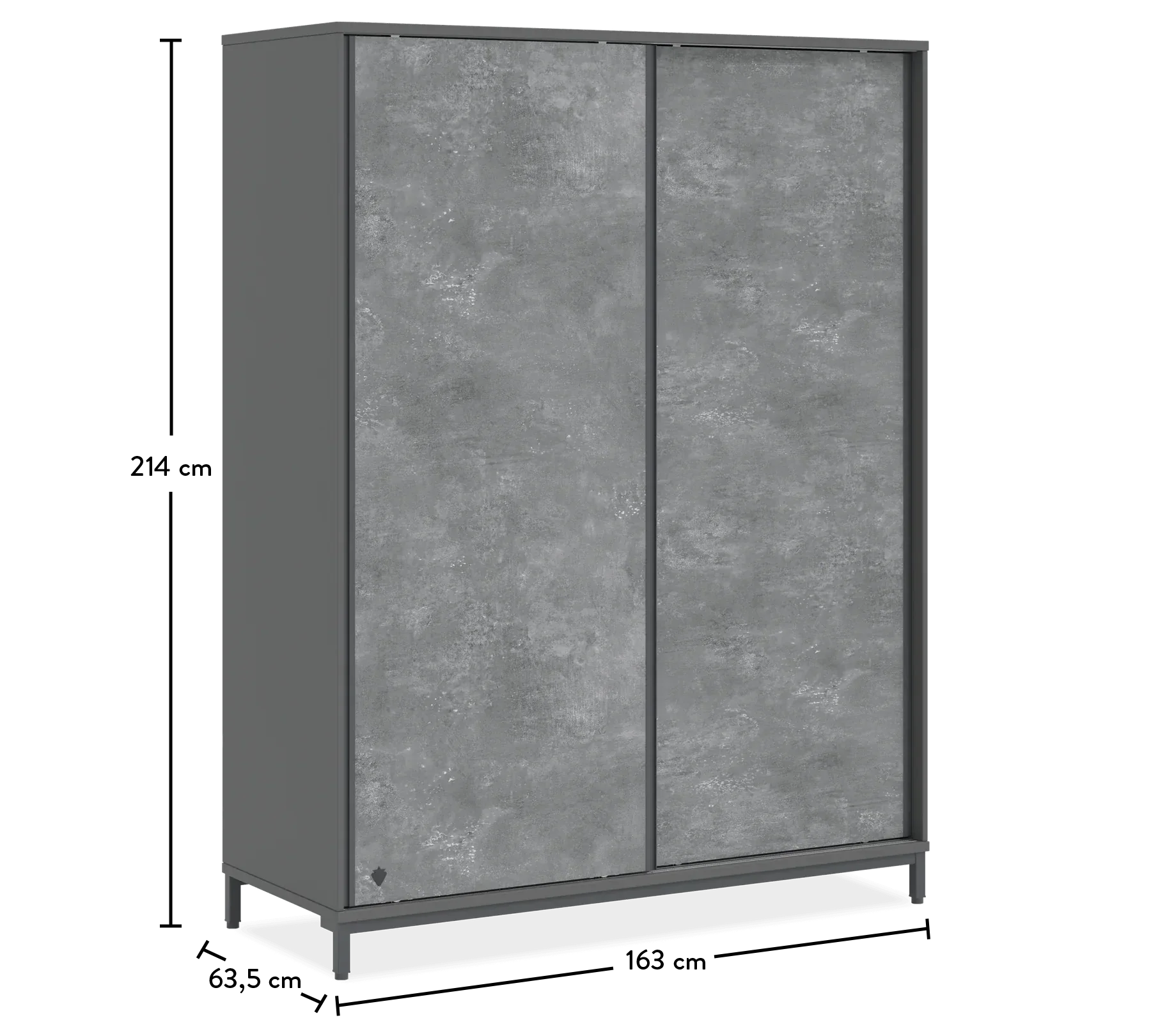 Space Gray Dollap me dyer Rrëshqitëse