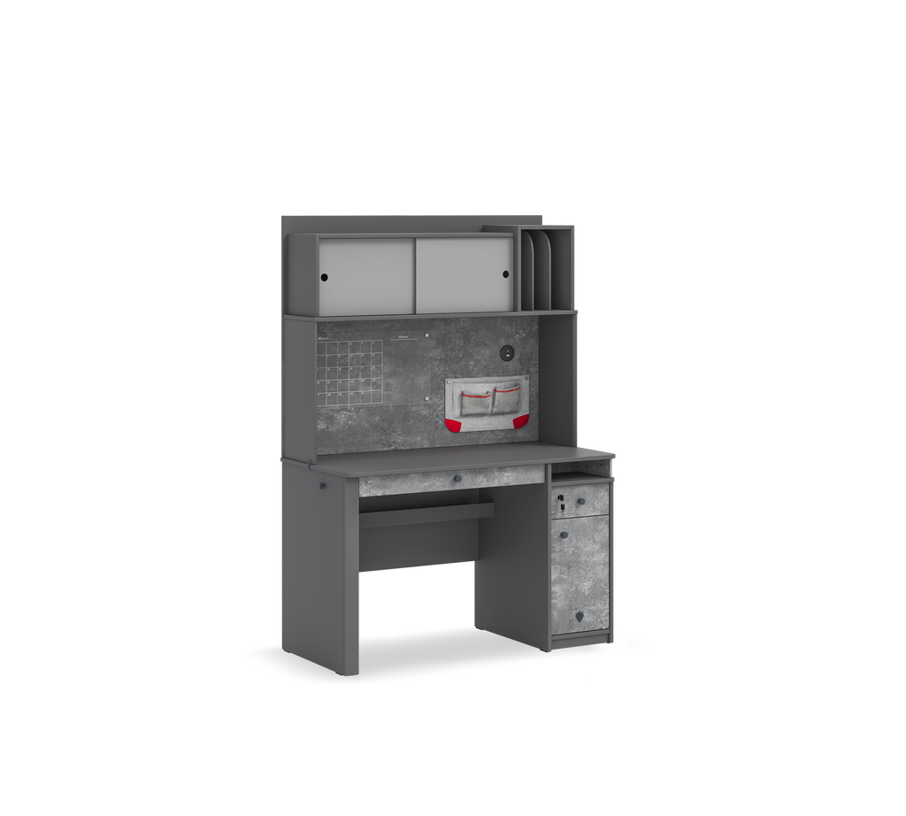 Space Gray Tavolinë pune e gjerë pjesa sipër