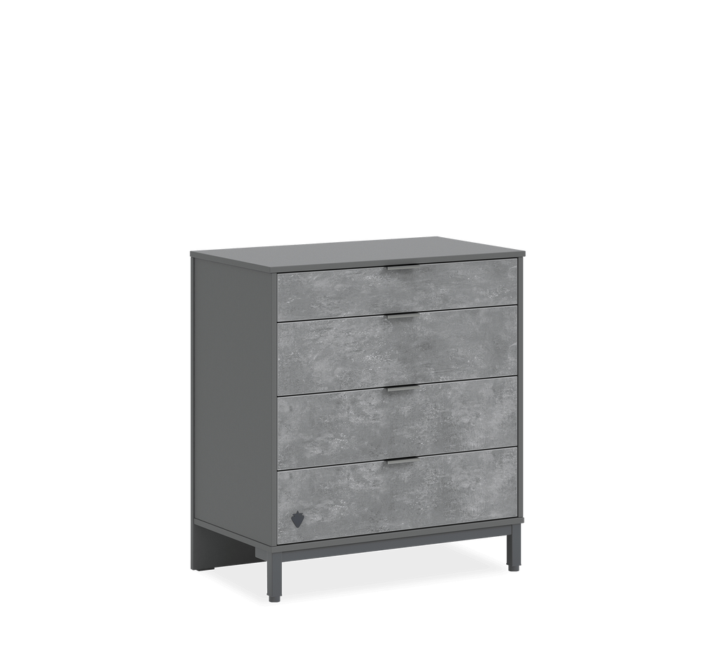Space Gray Komodë me Fijoka