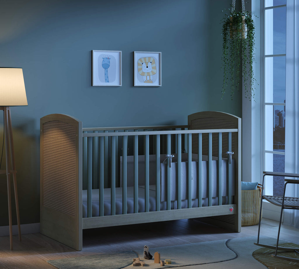 Loof Baby Shtrat I Bebes me hapje Përdor me nivel (70x140 cm)
