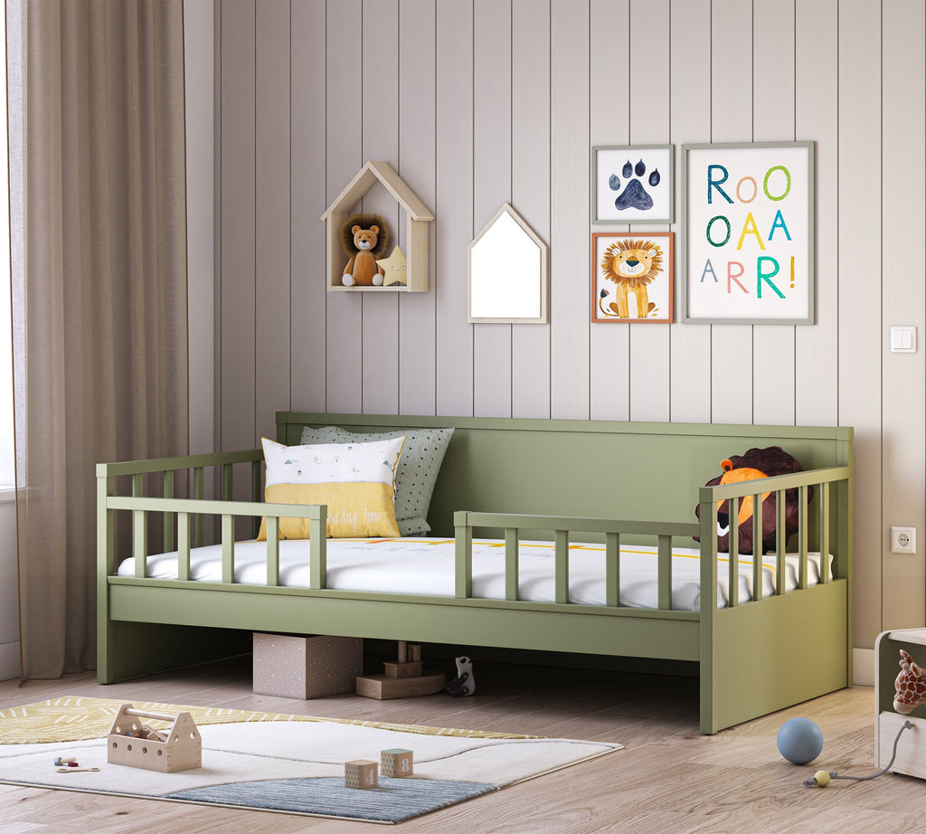 Daybed Loof Shtrat (E Gjelbërt) (100x200 cm)