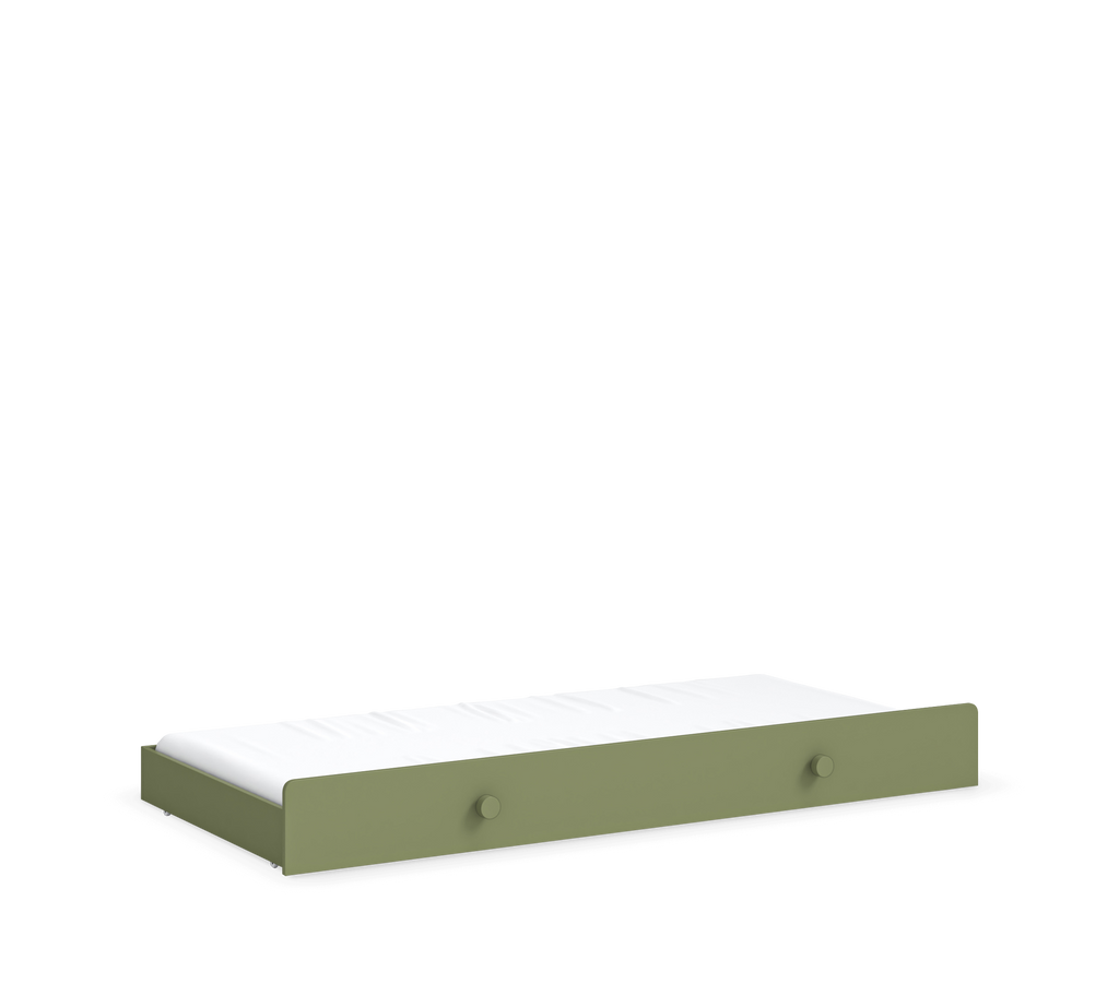 Daybed Loof Shtrat i Gjelbërt me fijoke(+Nënshtrata) (100x200 cm)