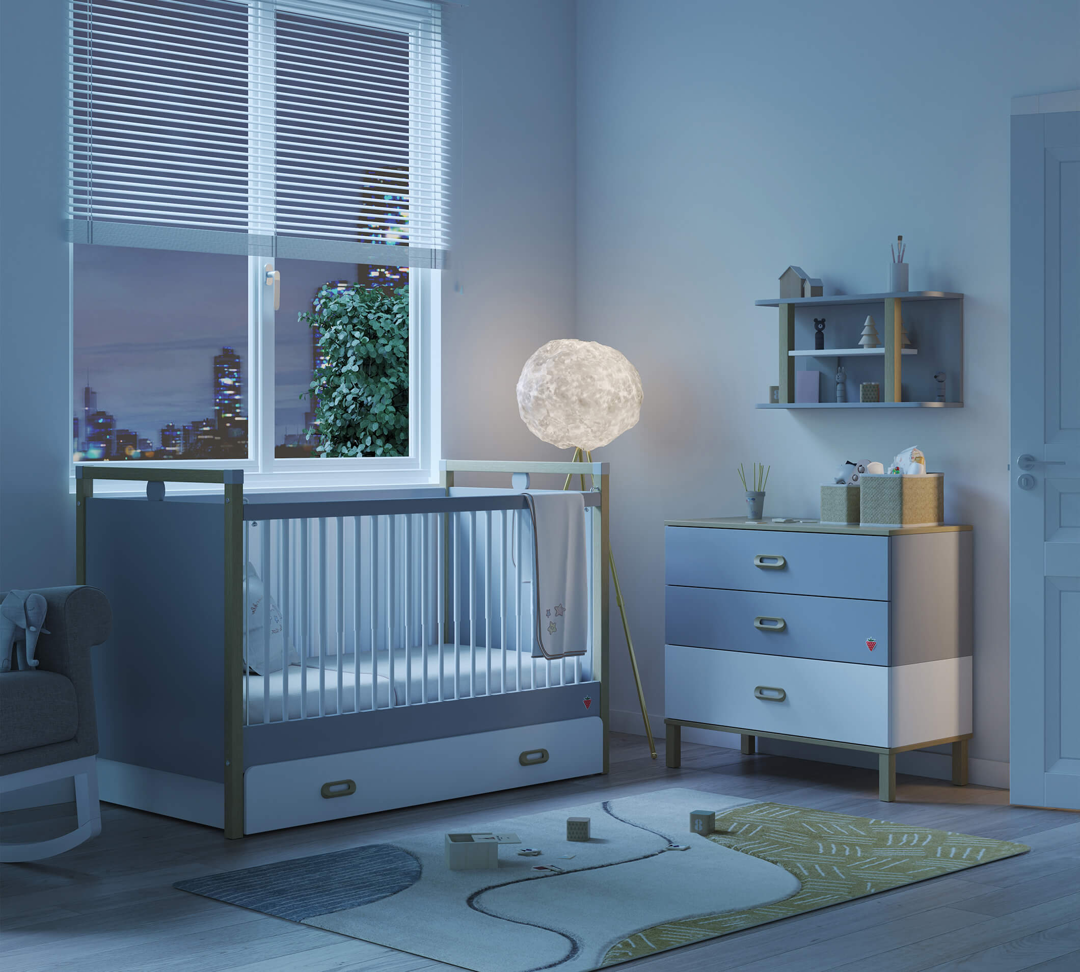 MINO BABY Fijokë poshtë Shtratit (70x140 cm)