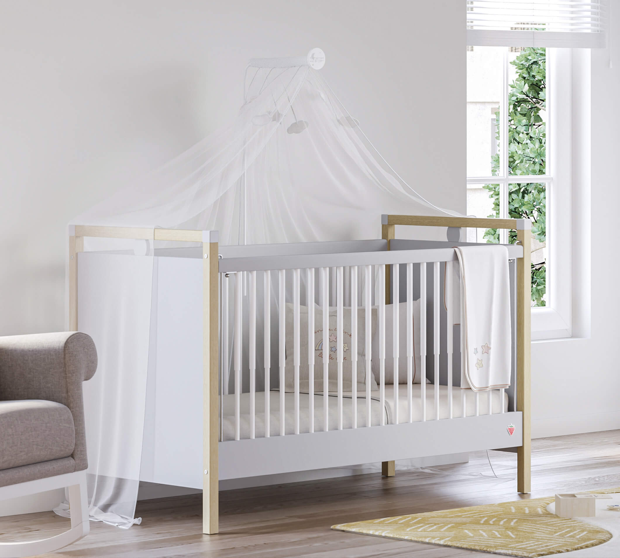 MINO BABY Fijokë poshtë Shtratit (70x140 cm)