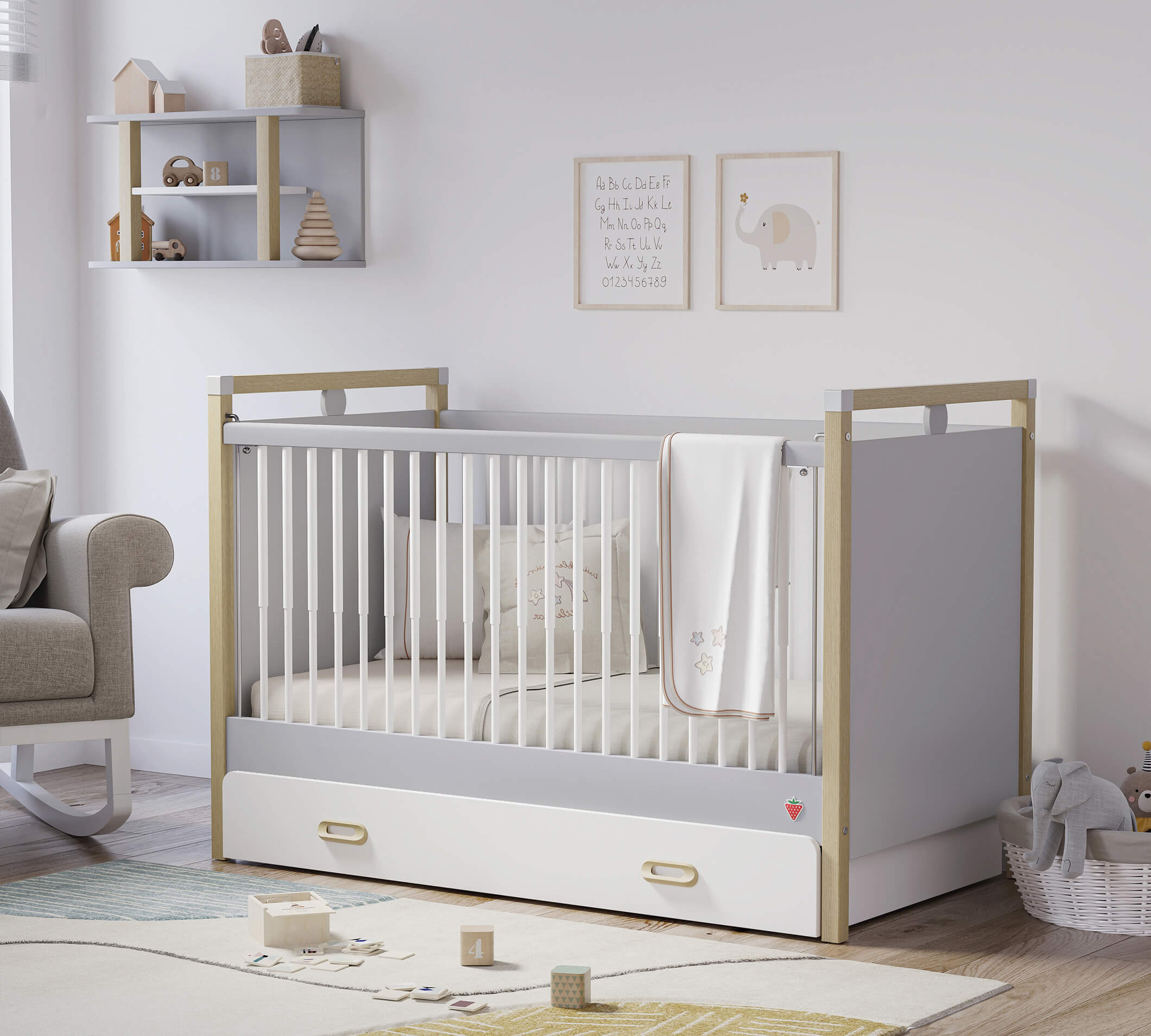 MINO BABY Fijokë poshtë Shtratit (70x140 cm)