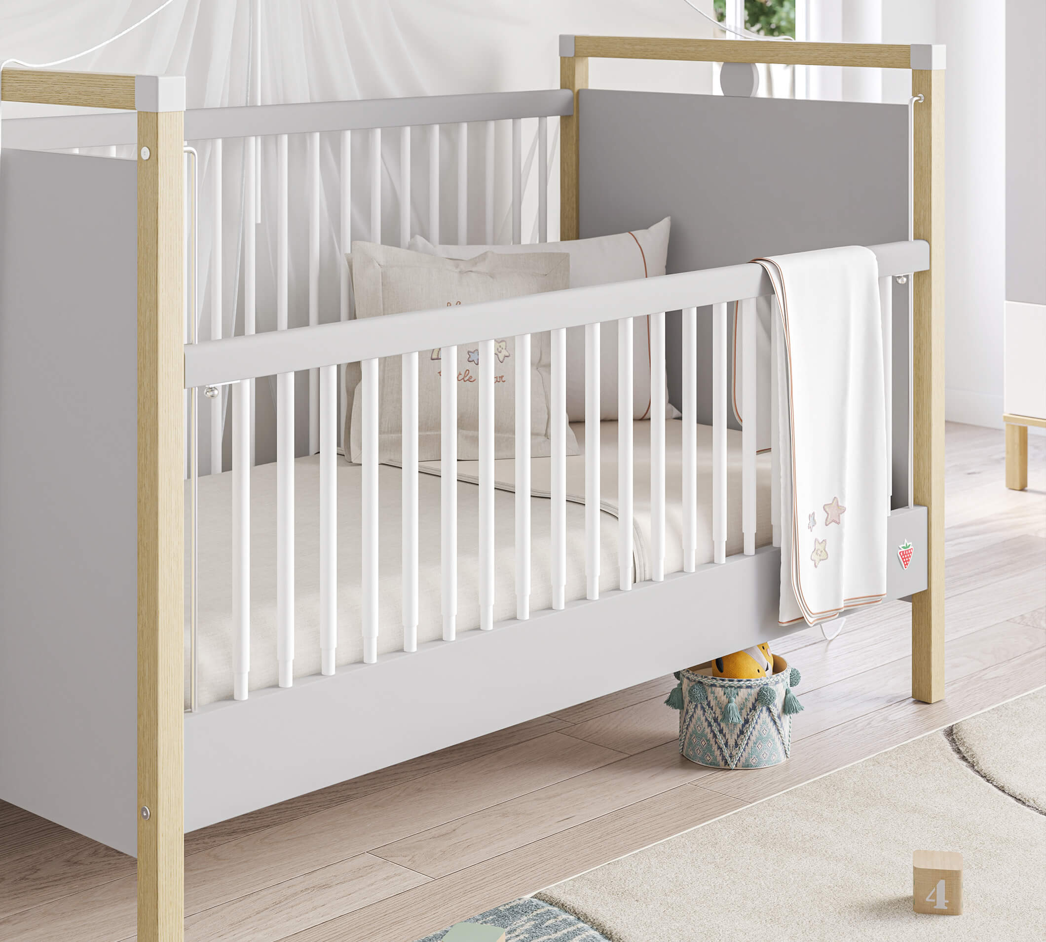 MINO BABY Fijokë poshtë Shtratit (70x140 cm)