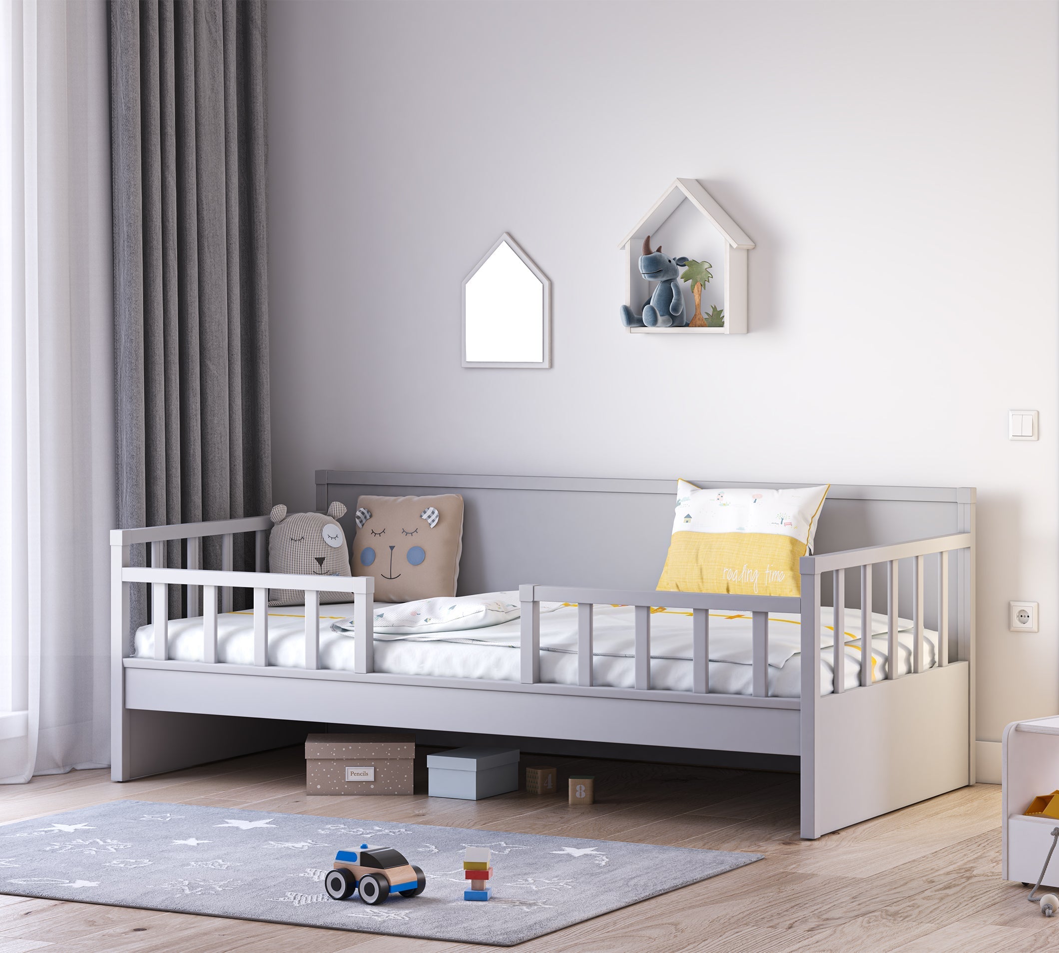 Daybed Gri Shtrat (Hiri) (100x200 cm)