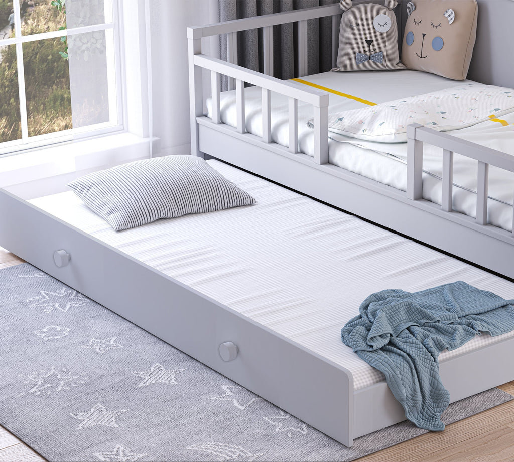 Daybed Gri Shtrat me fijoke (_Nënshtrata) (100x200 cm)