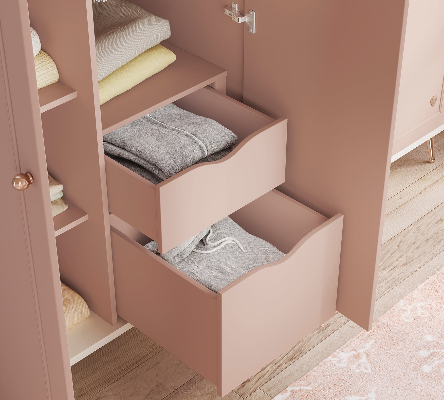 ELEGANCE Dollap me 4 dyer