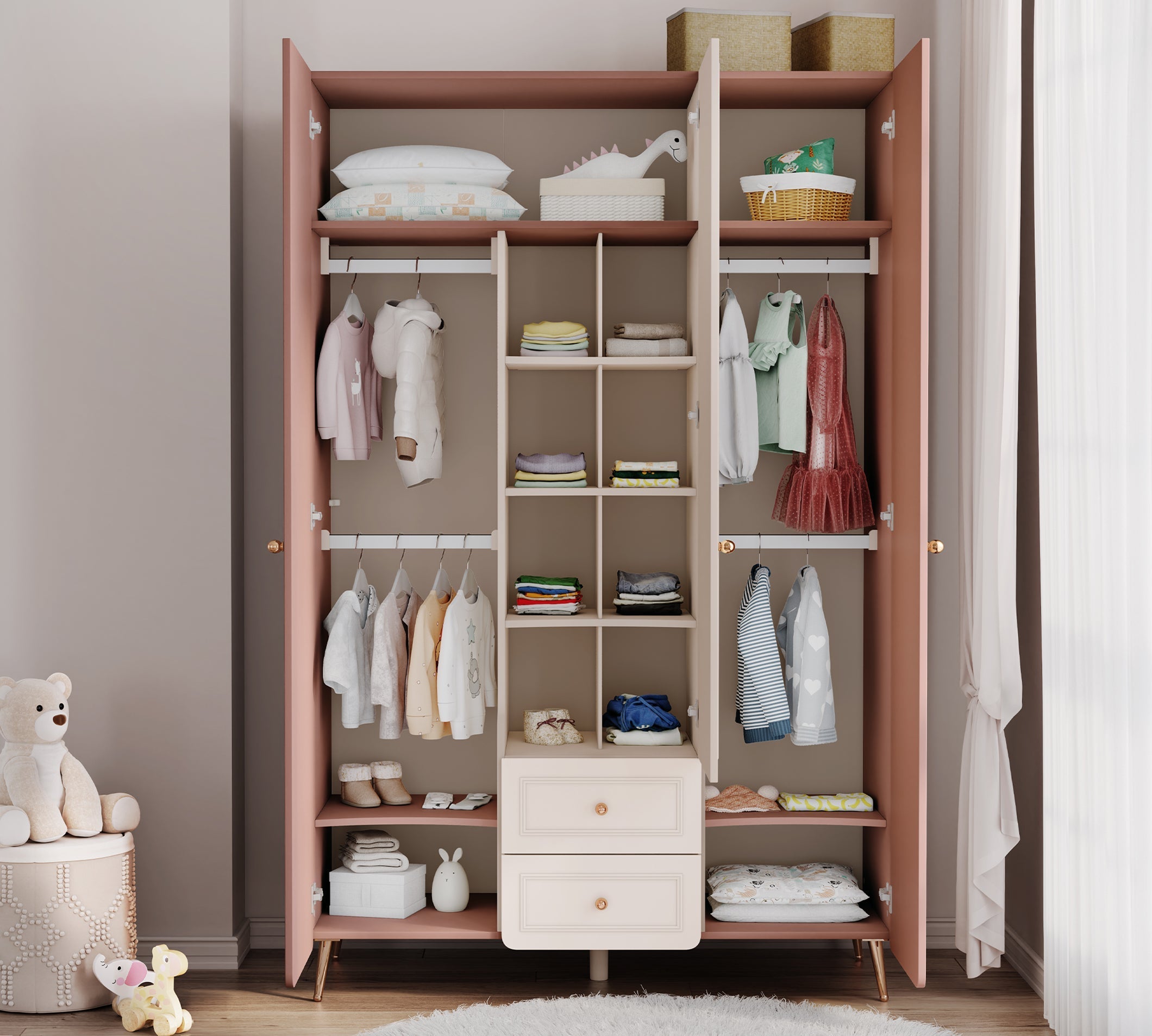 Baby Elegance Dollap me 3 dyer