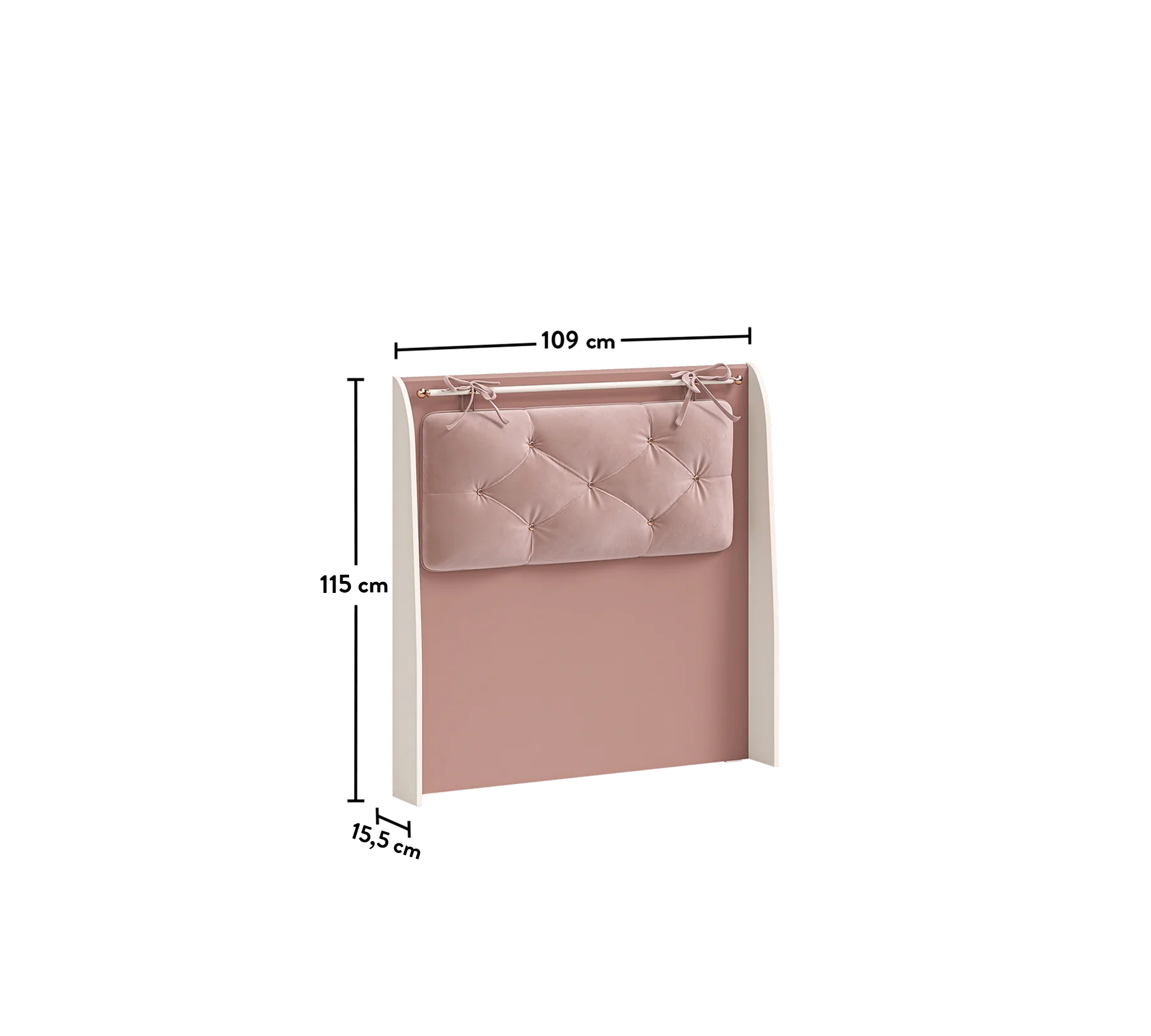 Elegance Kokë shtrati me varëse (100 cm)