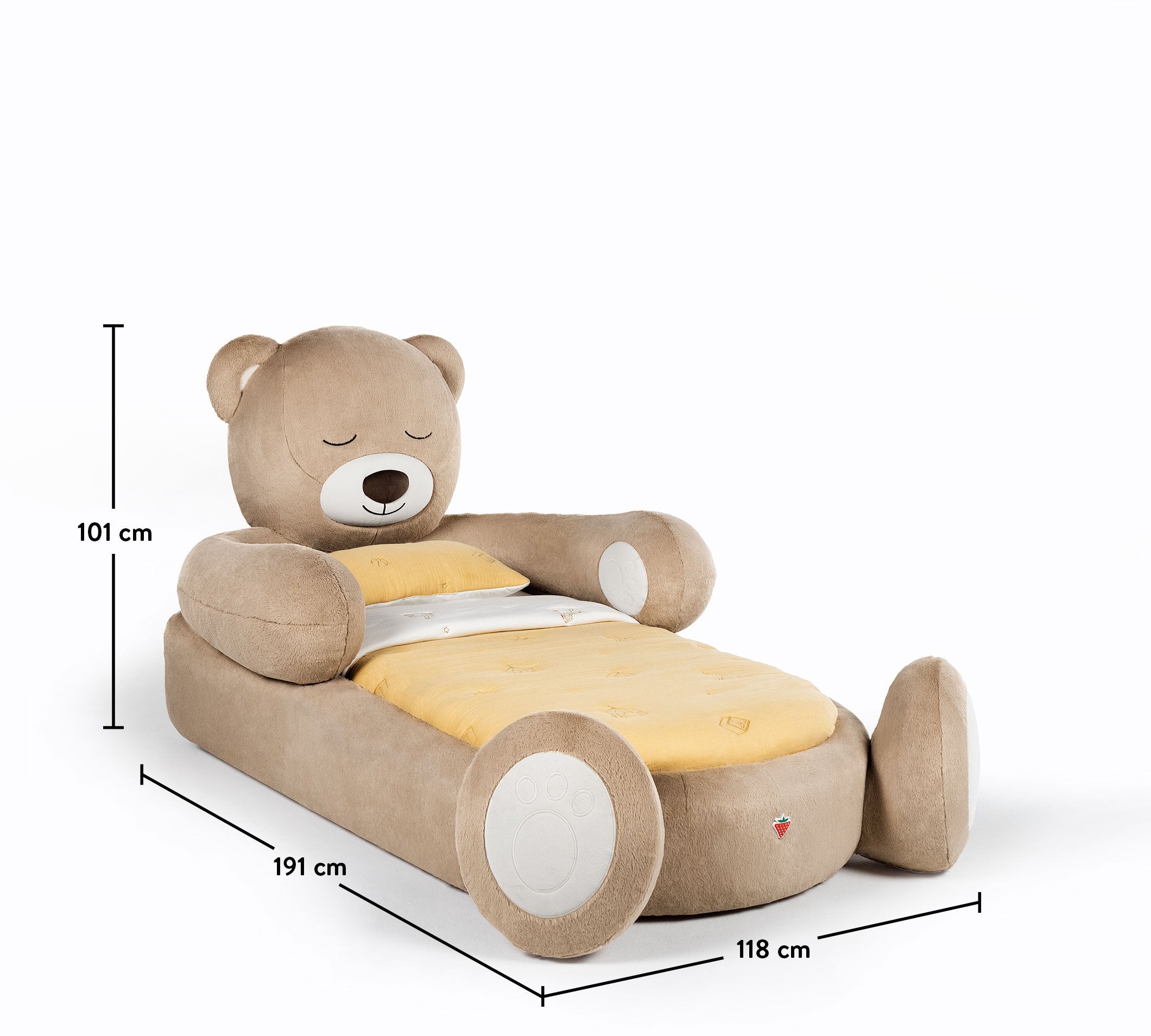 Teddy Bed (78x163 cm)