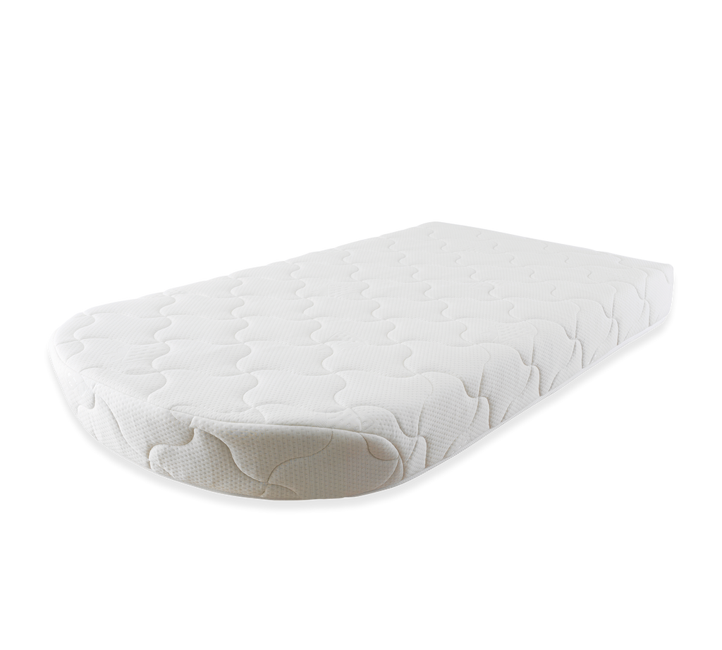 Oval Bambu Dyshek në formë ovale(90x195x19 Cm)