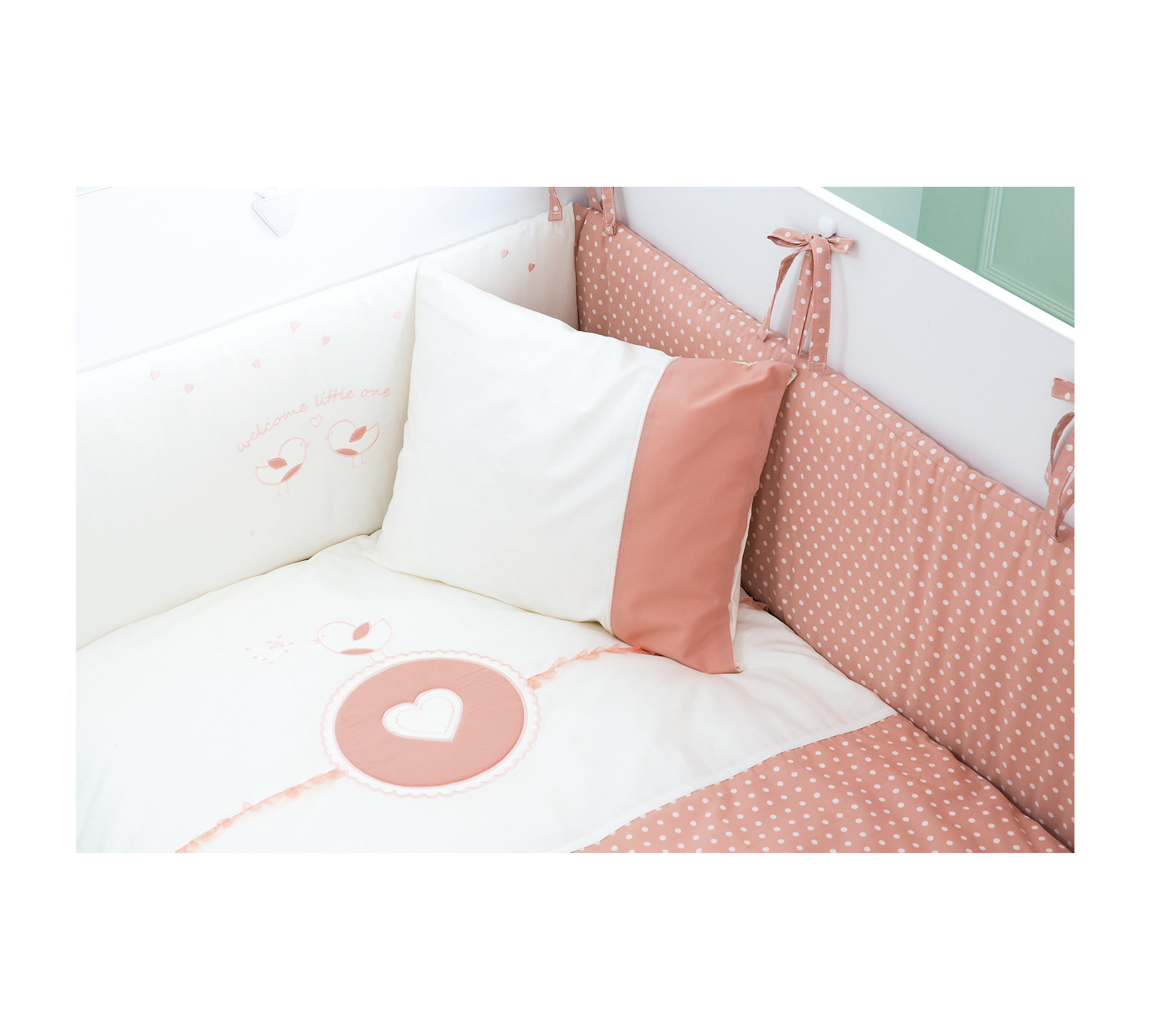 Romantic Set mbulese për Bebe