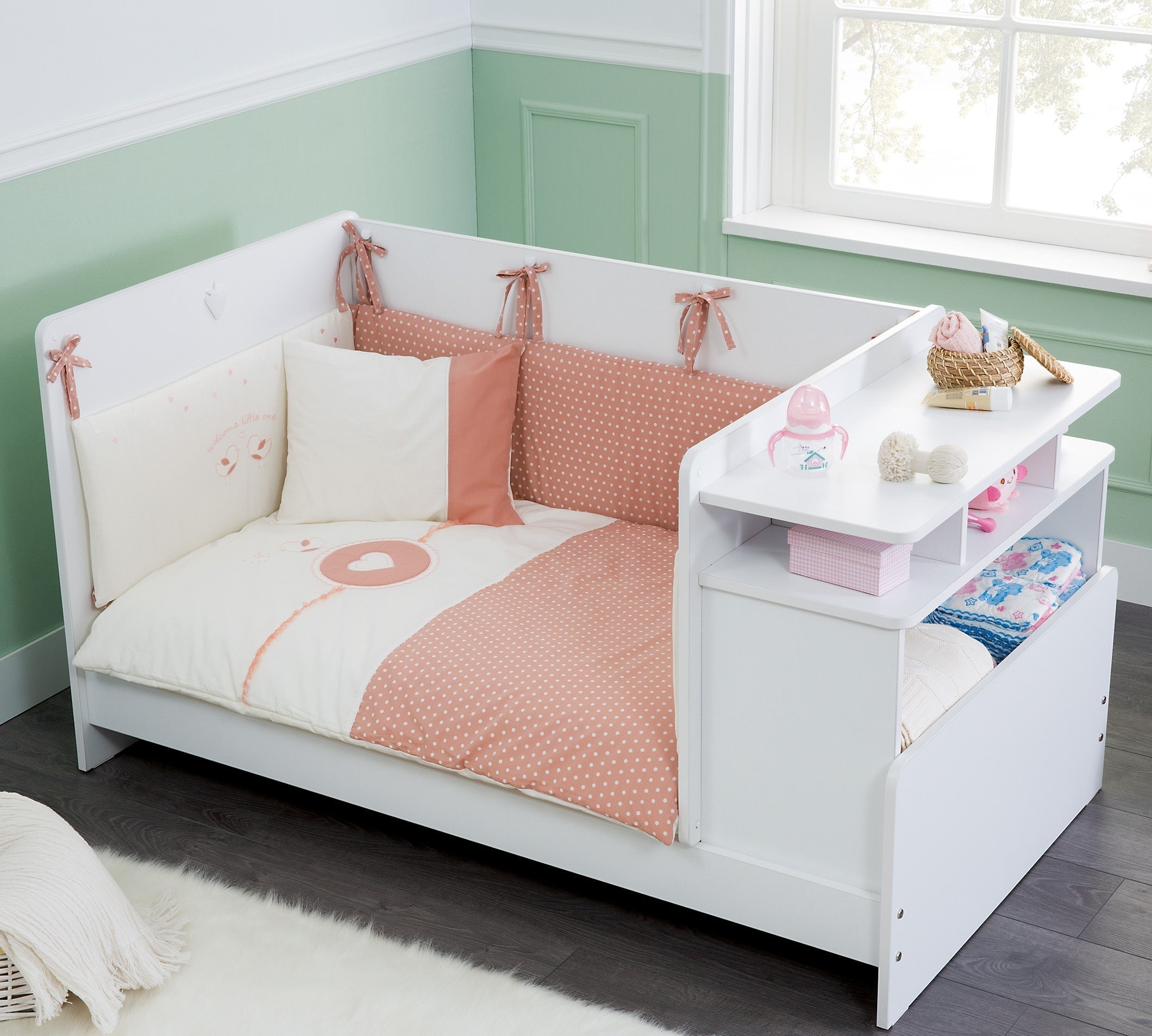 Romantic Set mbulese për Bebe