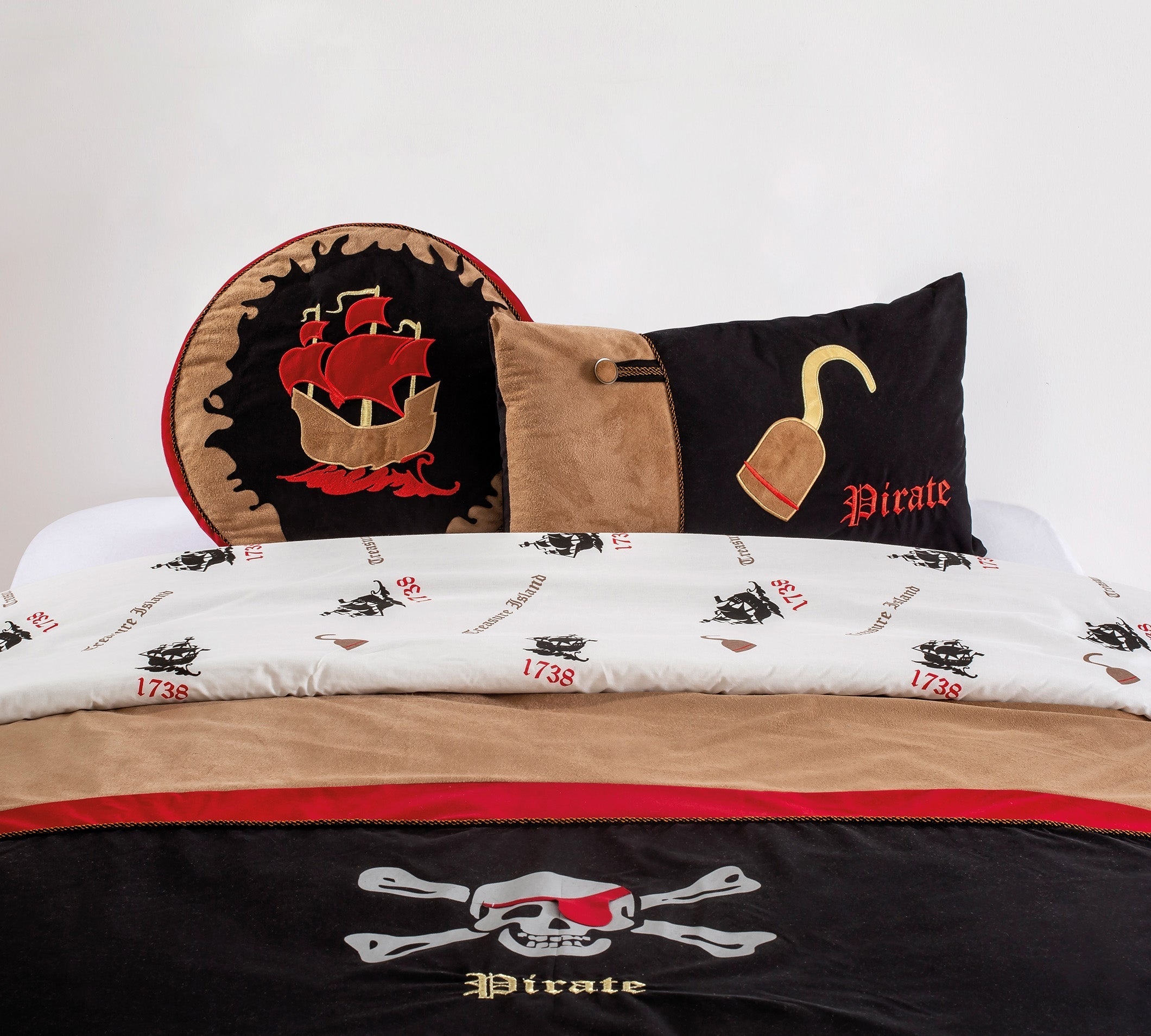 Grepi i Piratëve Mbulesë Shtrati