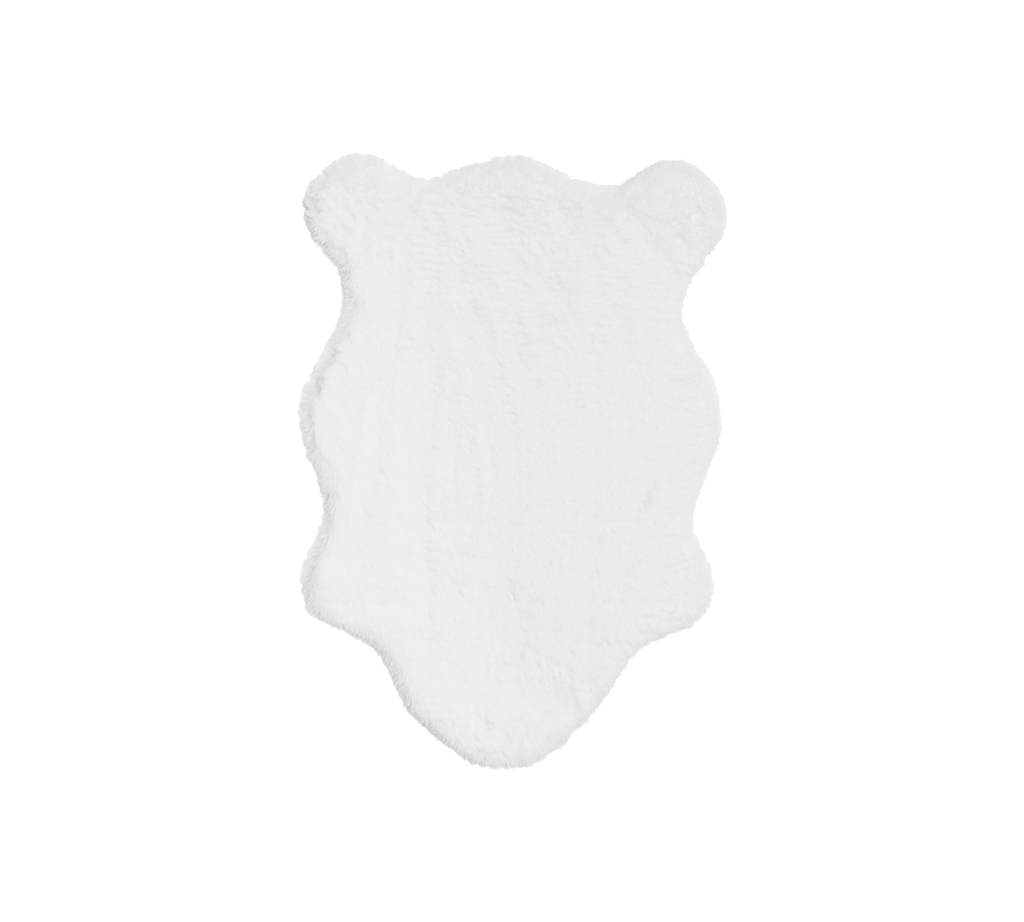 Lëkura artificiale e qengjit WHITE