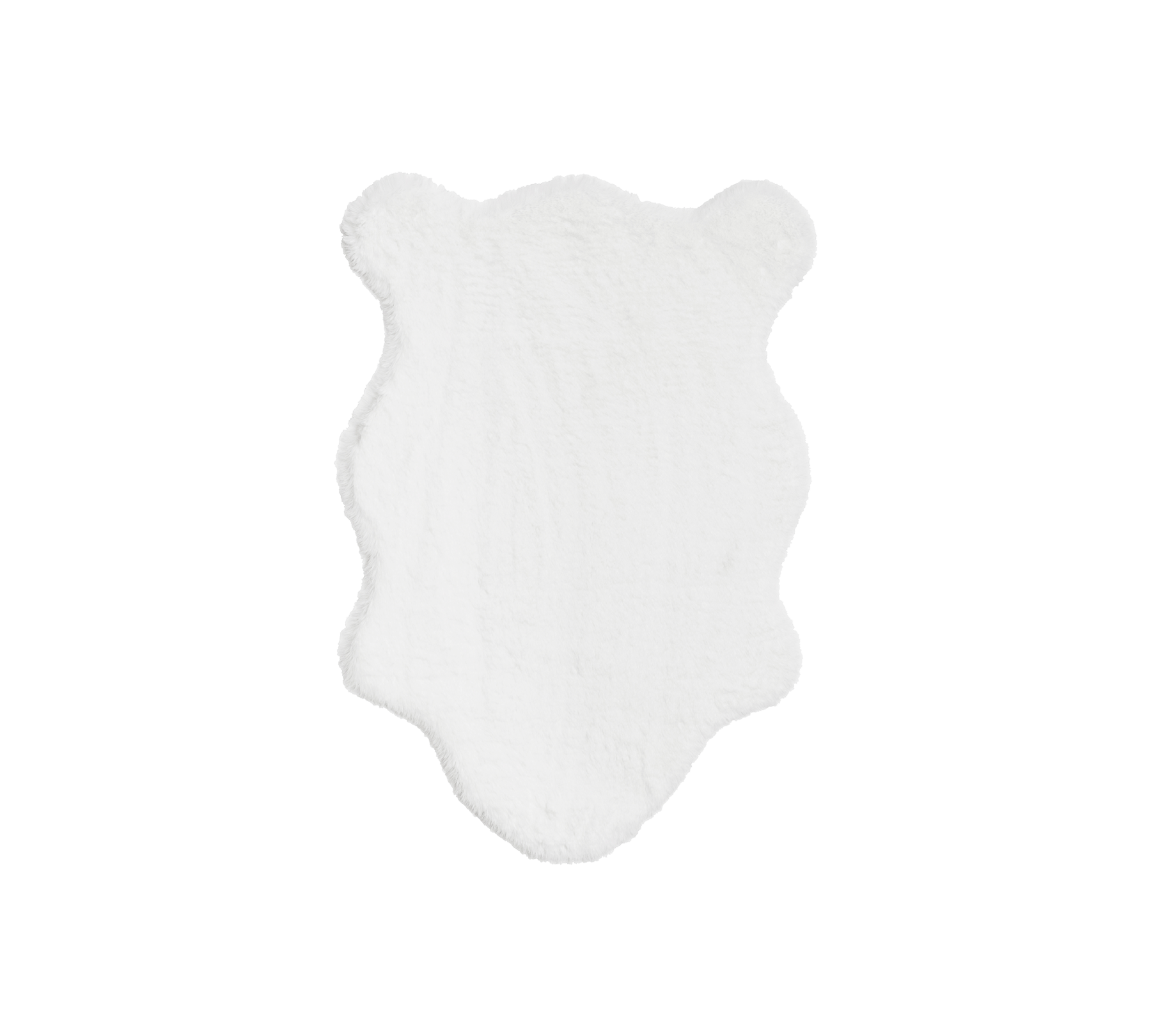 Lëkura artificiale e qengjit WHITE