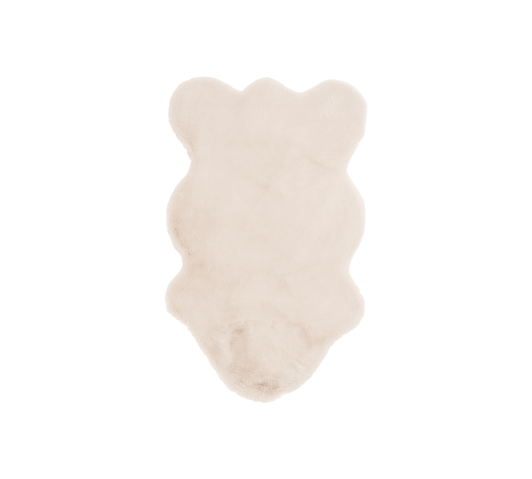Lëkura artificiale e qengjit BEIGE
