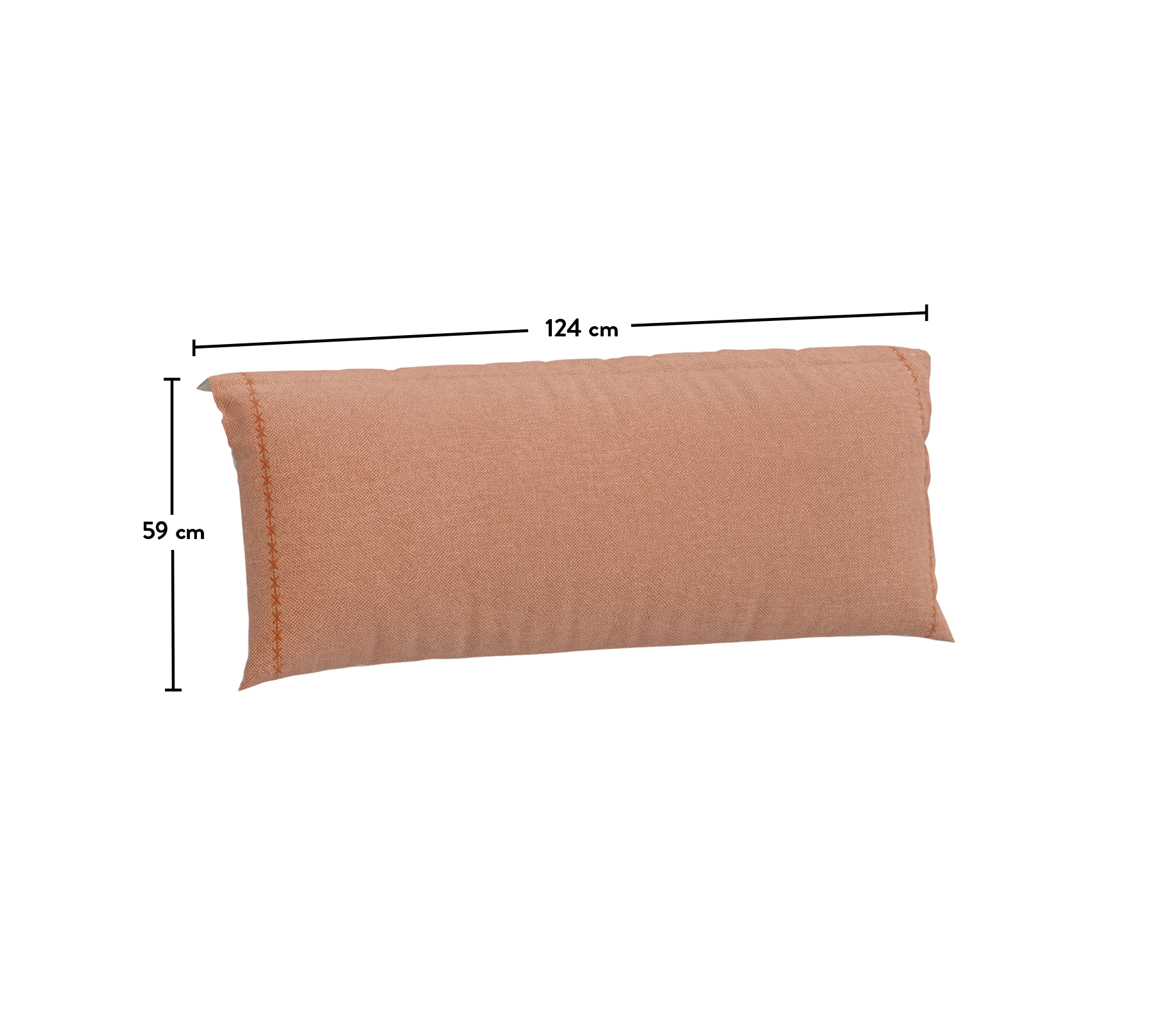 JASTËK I KOKËS SË SHTRATIT SALMON-BEIGE (100x200 cm)