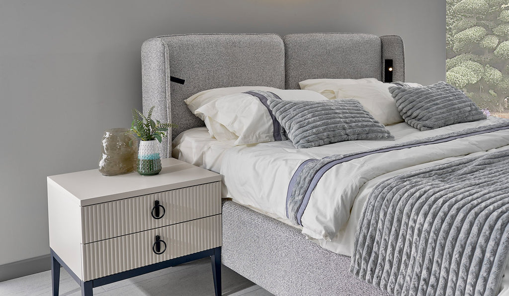 Defne Premium Bed With bench