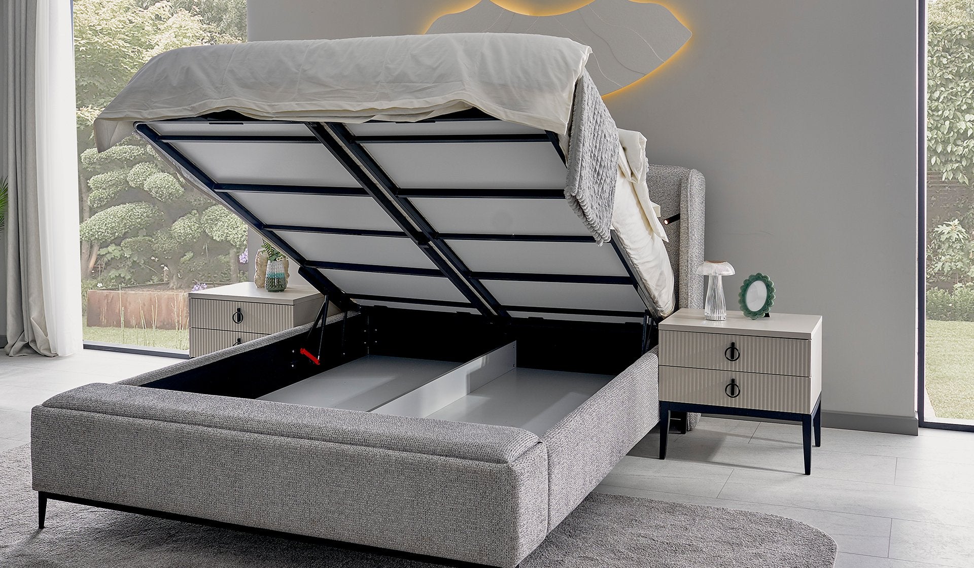 Defne Premium Shtrat 180x200 me stol