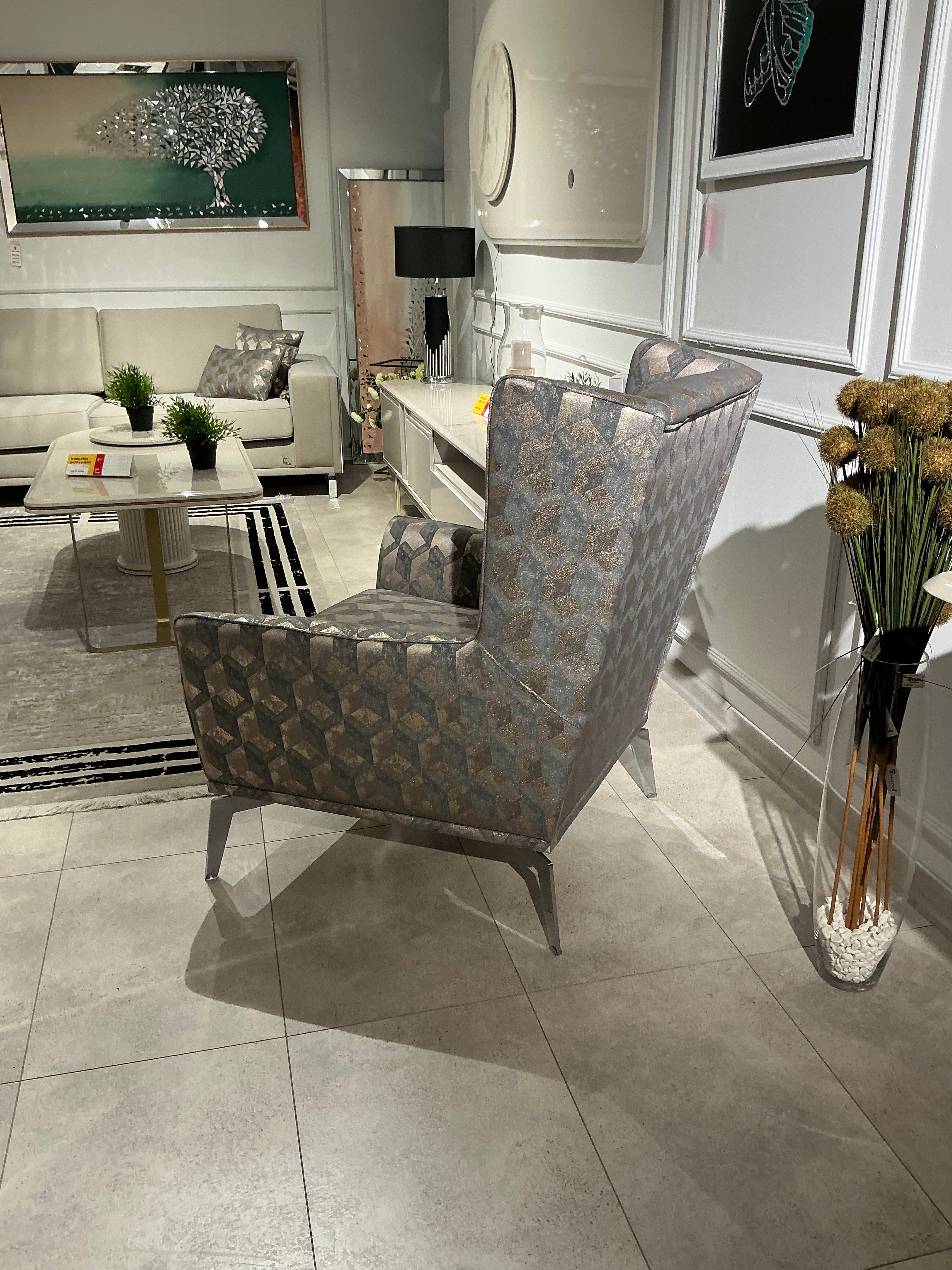 Ulludag fotele diva 144 standard silver